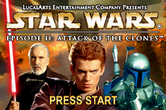 Star Wars - Episode II - Attack of the Clones Title Screen